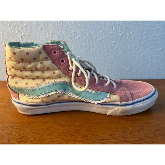 Vans Disney Pixar Toy Story Sk8 Bo Peep High Top Sneakers Size 8.5 - Picture 9 of 12
